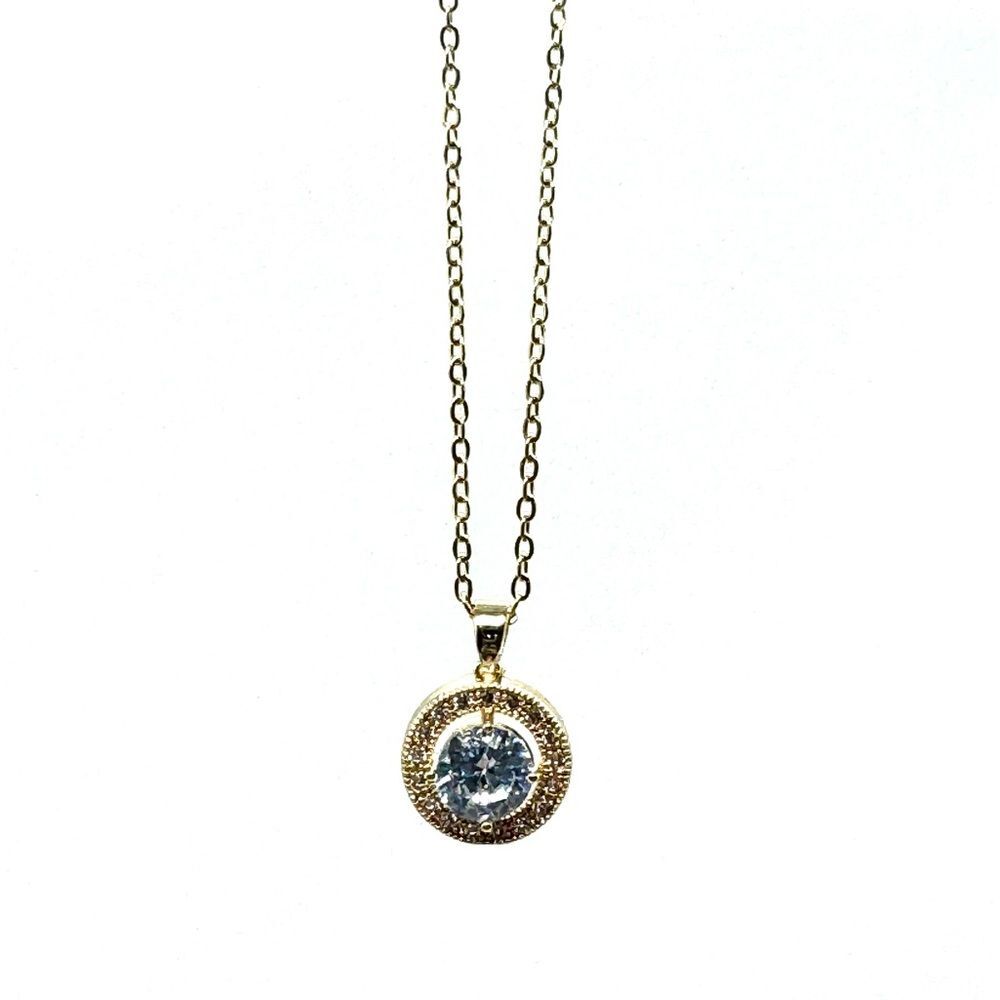 Crystal Halo Pendant made with Swarovski Crystals